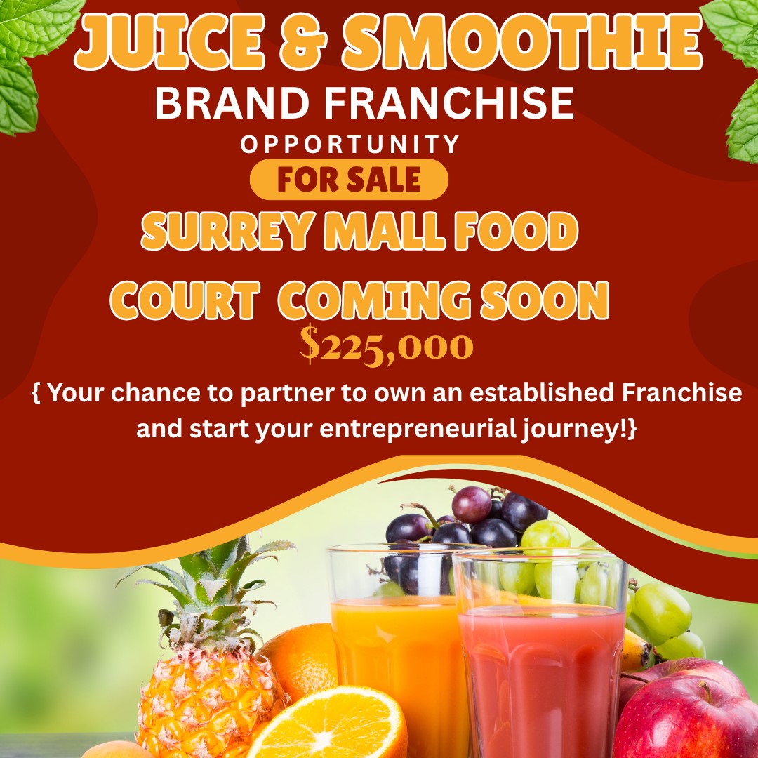 FRANCHISE OPPORTUNITY – SURREY AREA